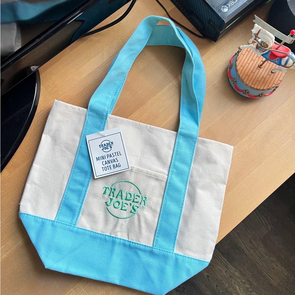 Trader Joe’s - Mini Tote Bag in Blue Color